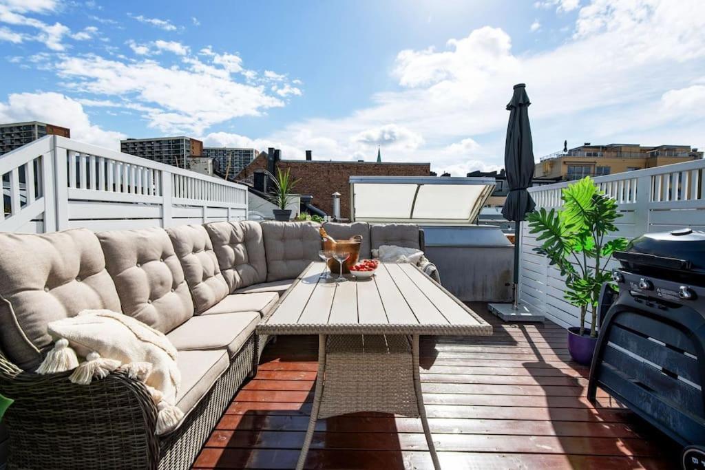 Live On The Roof Of Oslo City Center Lejlighed Eksteriør billede